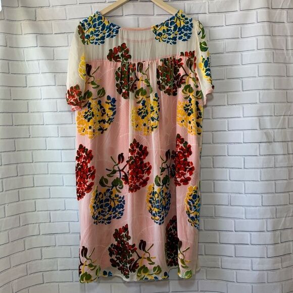 Anthro Maeve Flower Market Burnout Velvet… - Picture 3 of 7